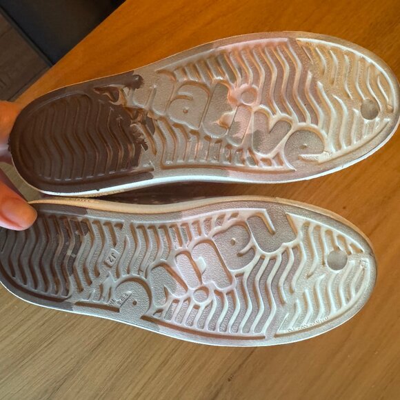 Native Shoes Jefferson Clog (Little Kid) - Chameleon Flax Marble - Size 2 - Picture 8 of 8